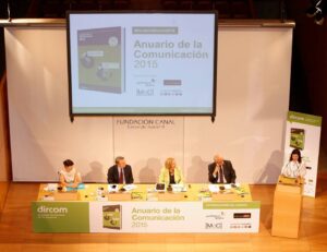 De izqd. a dcha.: Ángeles Moreno, Roger Bolton, Montserrat Tarrés y Eduardo Guedes de Oliveira.