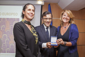 Ana Peláez, Alberto Durán y Rosa Estarás.