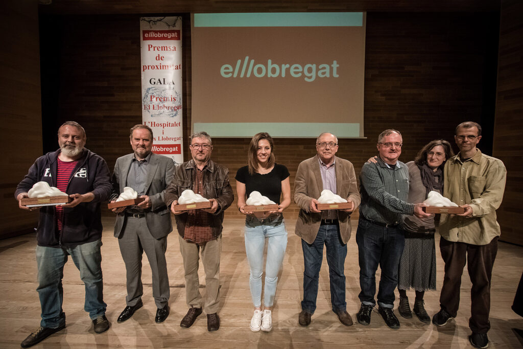 Premiados de la anterior edición de los Premios El Llobregat