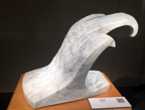 La Ola, escultura de Sara Giménez en el Museo Tiflológico de la Once.