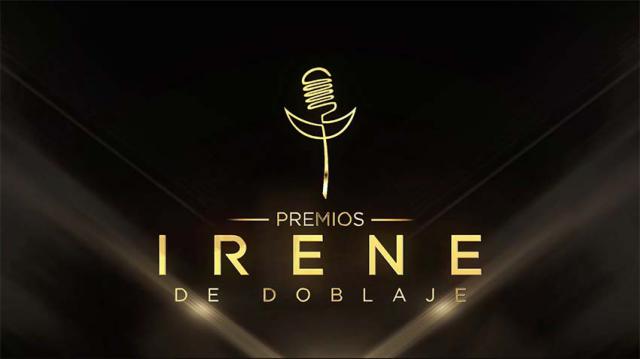 Cartel de la I Edición de los Premios Irene de Doblaje.
