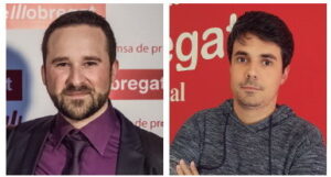 Derecha, Imanol Crespo. Izquierda, Francisco Javier Rodríguez Baena.