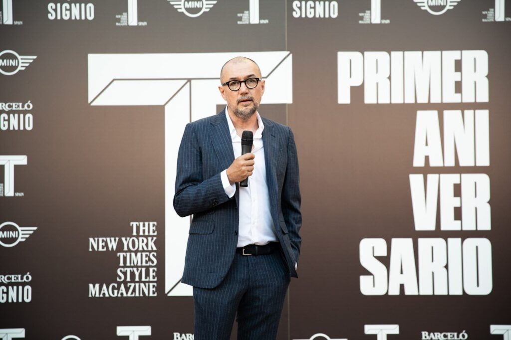Andrés Rodríguez, editor y presidente de T Magazine.