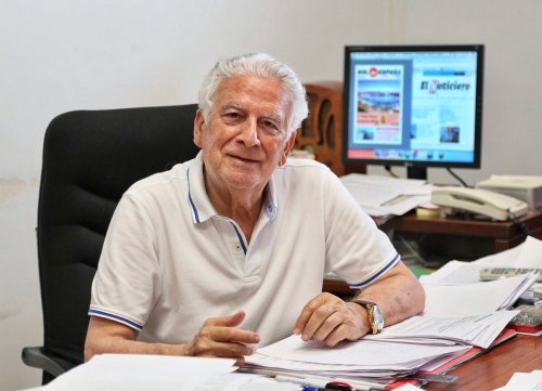 Manuel Jiménez, editor de "El Noticiero" y de la revista "Sol de España".
