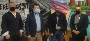 Arsenio Escolar y Juan Zafra se han reunido con Pepe Álvarez, secretario general de UGT para abordar la situación del sector.