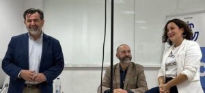 Arsenio Escolar y Antonio Martín e Isabel Espuelas