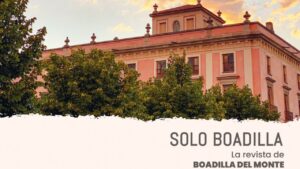 Edificio de Solo Boadilla en Boadilla del Monte al atardecer