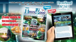Portada de la revista Tecnifood número 161 sobre tecnología alimentaria.