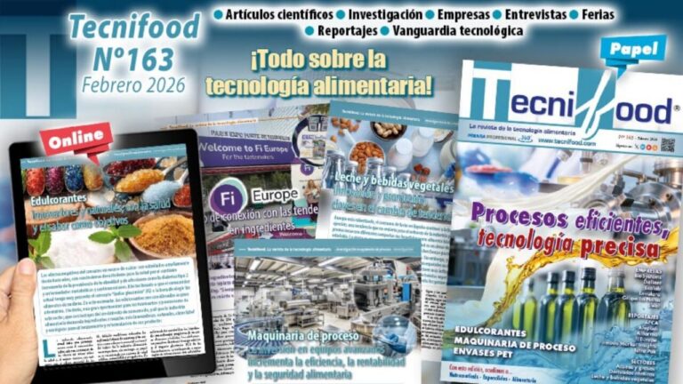 Portada de la revista Tecnifood número 163 de febrero 2026