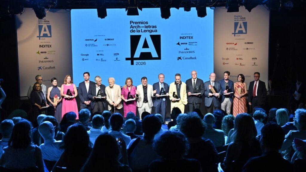 Ceremonia de entrega de los Premios Archiletras de la Lengua 2026