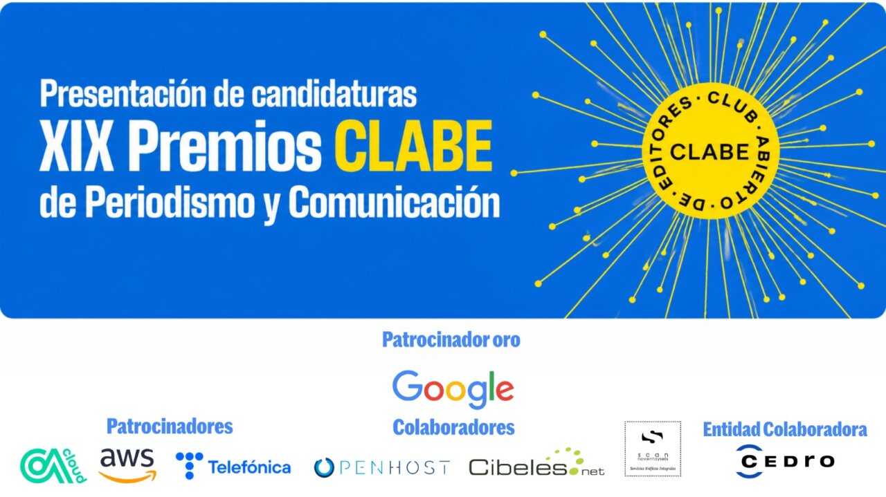 Presentación de candidaturas para los XIX Premios CLABE de Periodismo y Comunicación
