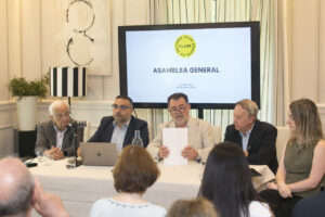 Reunión de la Asamblea General de CLABE en Casa Club, Madrid.